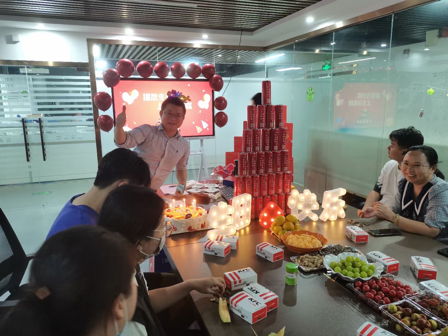 2023年百柔新材第三季度员工生日会 2023年百柔新材第三季度员工生日会